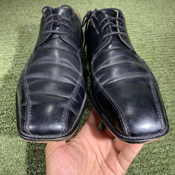 Mezlan Andrew Mens Brogue Shoes Black Size 11.5M Made In Spain main image 6